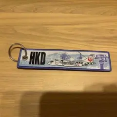 JAL 函館 フライトタグ キーホルダー HKD 日本航空 ジャル