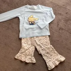 Cinnamoroll パジャマセット 水色 ヒョウ柄