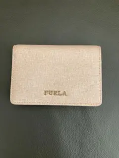 FURLA 名刺入れ カードケース ピンクベージュのサムネイル