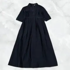 美品 アドーア 25SS 完売 シアースラブワンピース 定価5.9万円