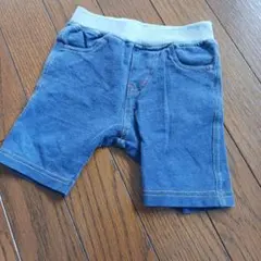 ミキハウス デニムショートパンツ　80