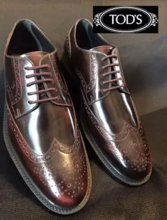 ◆TOD'S◆トッズ 25.0～25.5 レースアップシューズ ビジネス 革靴のサムネイル