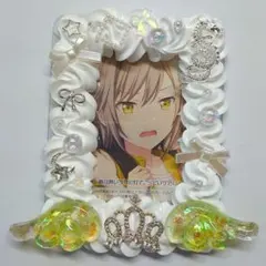 シリコンホイップデコ 白×黄緑