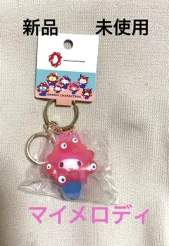 ミャクミャク立体キーホルダー(クリア　マイメロディ)