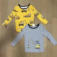 SHEIN 長袖カットソー 2枚セット 18-24M
