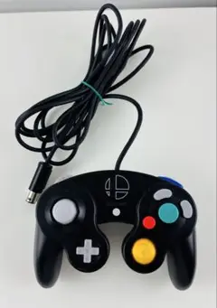 ゲームキューブ コントローラー スマブラGC コン ブラック 新