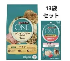 12個セット ピュリナワン キャットフード ドライ グレインフリー1歳