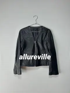 2026年最新】allureville レディース レザージャケット・ライダースの