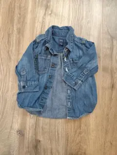 babyGap デニム長袖シャツ 80cm