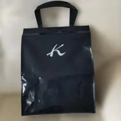 Kitamura エナメル トートバッグ 紺色のサムネイル