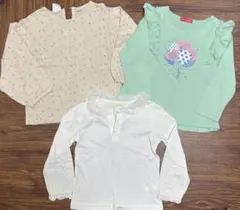 3枚セット　ロンT 長袖　Tシャツ ZARA ハッシュアッシュなど　110