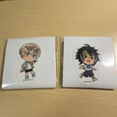 にじさんじ 海の家くじ Ｄ賞 伊波ライ 緋八マナ ステッカー 缶バッジ