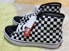 VANS ヴァンズ スケートハイデコンDX BLK/WHT/CHKのサムネイル