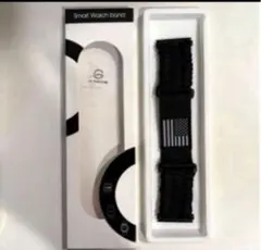 Apple Watch アップルウォッチベルト交換バンドナイロン編み込みブラック