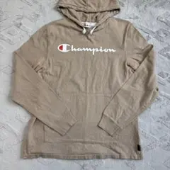 Champion ベージュ パーカー M
