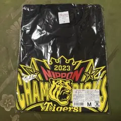 阪神タイガース　2023日本一記念 ビールかけTシャツ黒　Mサイズ