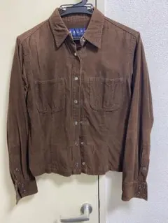 ラルフローレン コーデュロイ シャツ レディース RALPH LAUREN 美品