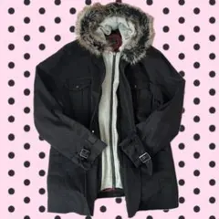 平成ギャル フェアリーグランジ パンク 黒 ミリタリー y2k 00sファー