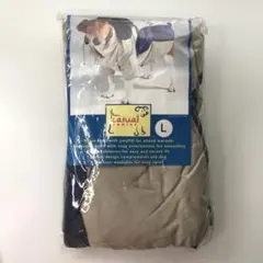 新品　犬服　アウター　ジャンパー　犬用コート　中型犬　 フード取り外し可　L