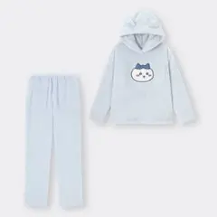 ちいかわ GU マシュマロ 長袖 ルームウェア ハチワレ 新品 M 匿名 上下