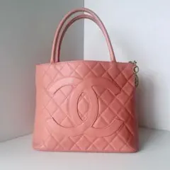 トートバッグ シャネル ピンク 復刻トート ショルダーバッグ ココマーク キャビアスキン本物 CHANEL 札幌市西区西野　 CHANEL シャネル 復刻トート ピンク キャビアスキン ココマーク - メルカリ