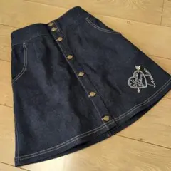 mezzo piano メゾピアノジュニア　極美品　160 デニムスカート