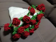 花束ブランケット　バラ