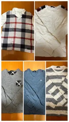 ブラックレーベル クレストブリッジ◆まとめ売り◆カットソー シャツ 5着 LL