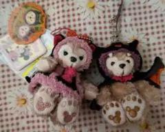 東京ディズニーシー　ハロウィン　ダッフィー　シェリーメイ　ストラップ