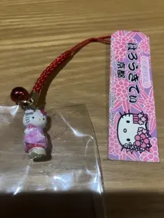 福岡限定 ふくや ご当地キティ 根付け 菊 OG - メルカリ