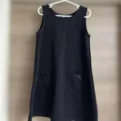 ノースリーブ ブラック ワンピース 120