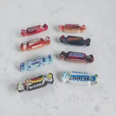 【８個】キャンディ型デコレーションパーツ