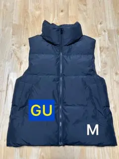 GU ヒートパデッドオーバーサイズダウンベスト Mサイズ