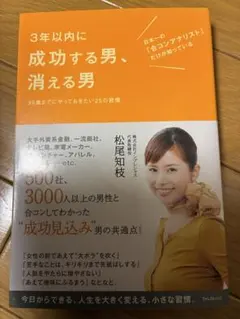 3年以内に成功する男、消える男