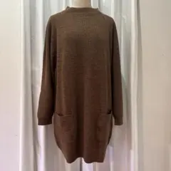 UNIQLO U ユニクロユー　モックネックニットワンピース