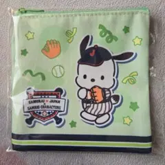 サンリオ ポチャッコ　侍ジャパン 野球 ポーチ sanrio