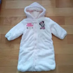 ディズニー　ベビーミニー　おくるみ　カバーオール　 2way　50〜70cm