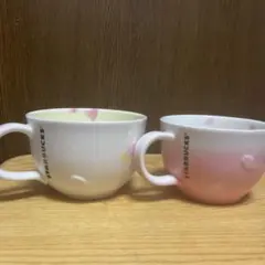 STARBUCKS マグカップ ホワイト・ピンク 355ml 2018年