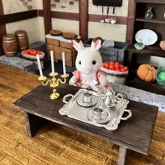 ミニチュア　シルバーティーセット