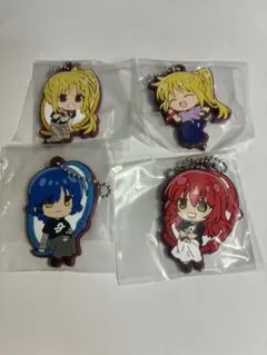 ぼっちざろっく ひとり＆にじか ラバーマスコットストラップ 2点セット