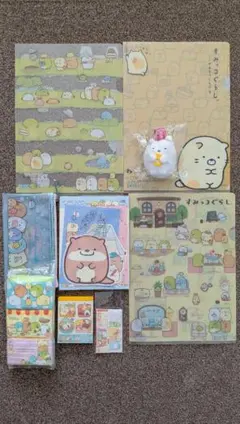 おまけあり　すみっコぐらし　まとめ売り　メモ帳　クリアファイル 　マスコット
