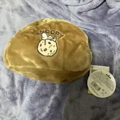 スヌーピー　ボアスクエアポーチ