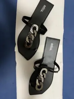 Melissa メリッサ サンダル ブラック チェーンのサムネイル