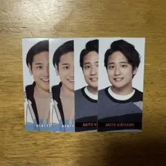 WEST. 桐山照史 デタカ 4枚セット