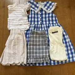 110cm 夏　まとめ　ワンピース　ズボン　Tシャツ