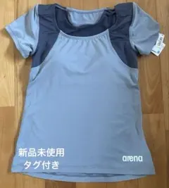 ［新品 未使用］アリーナ シセイスト カップ付き半袖トップスのサムネイル