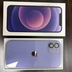 Apple iPhone 12 パープル 本体 元箱付き 即日発送 - メルカリ