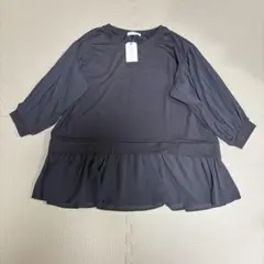 chocol raffine robe 消しプリーツドッキングカットチュニック