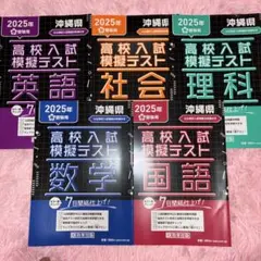 高校入試 模擬テスト国語 数学 社会 理科 2025 7日間総仕上げ 教英出版