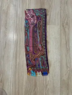 ETRO ペイズリー柄 シルクストール